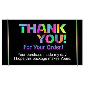 ♥️ 5x25 / 50 Thank You Cards